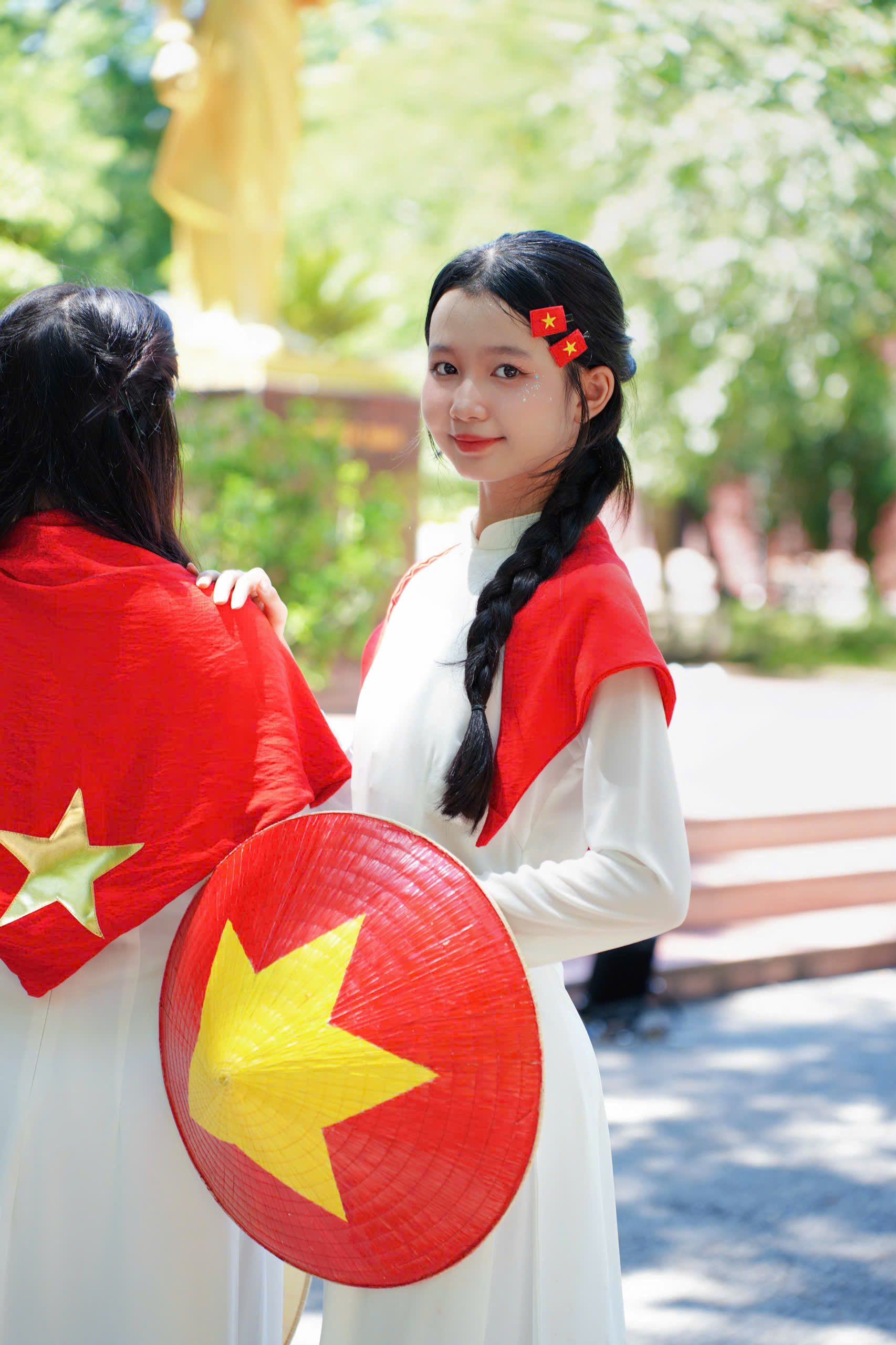 ÁO DÀI TRƠN TRUYỀN THỐNG 4 TÀ HÀNG MAY ĐẸP