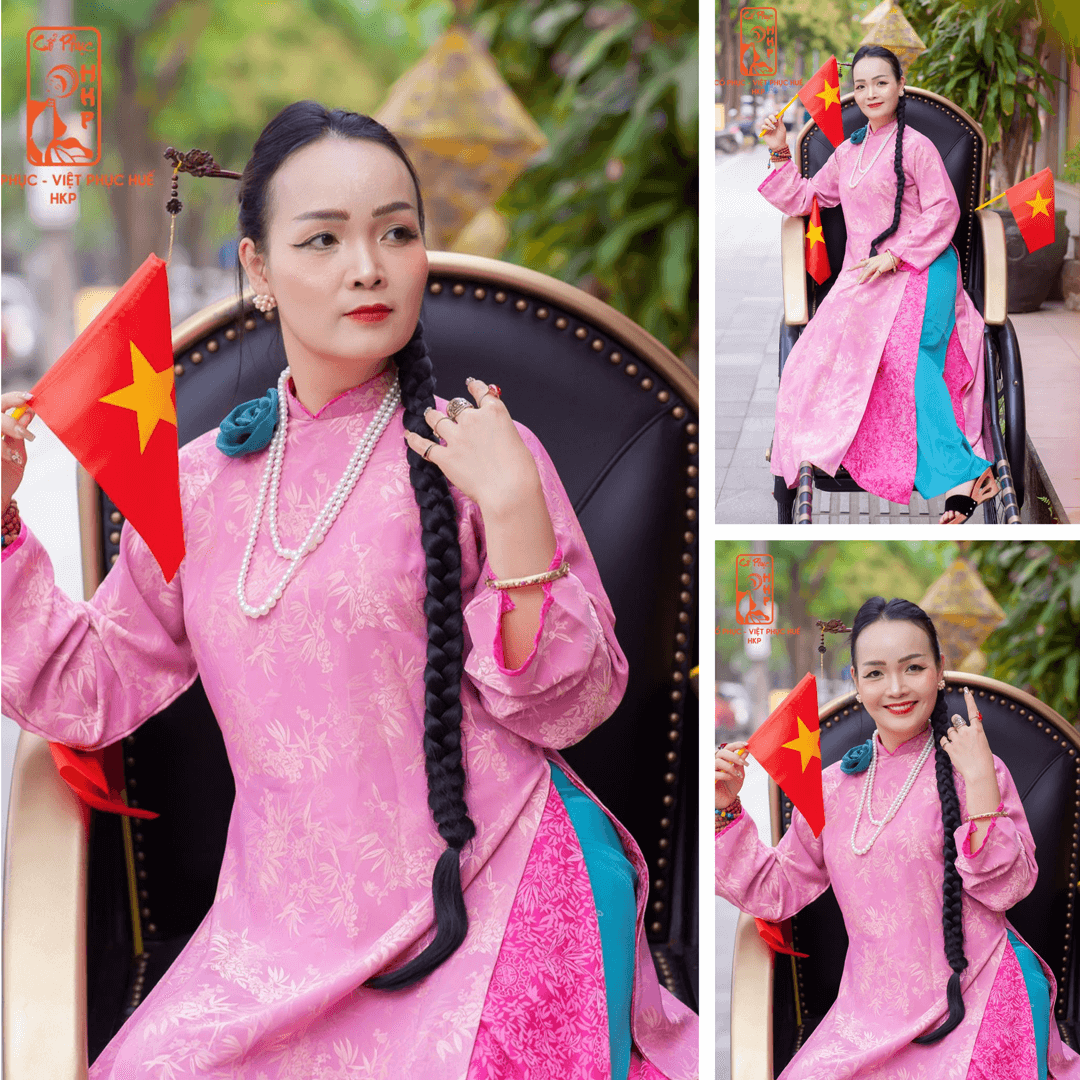 ÁO DÀI 2 TÀ HÀNG THIẾT KẾ